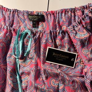 Juicy Couture XS 2 Piece Top and Skirt